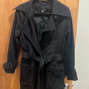 Black short Pea Coat in a size 10